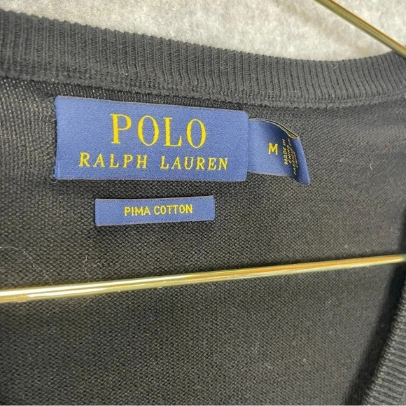 BUNDLE POLO RL/Ralph Lauren Short/Long Sleeve Button Down & Pima Cotton Sweater - Picture 13 of 15